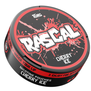 Rascal Cherry Ice snus from Nicopods.ie