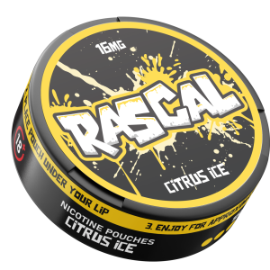 Rascal Citrus Ice snus from Nicopods.ie