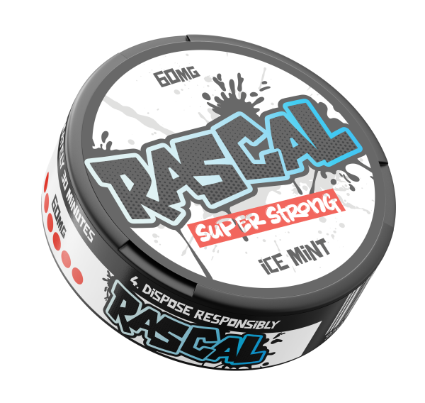 Rascal Ice Mint snus from Nicopods.ie