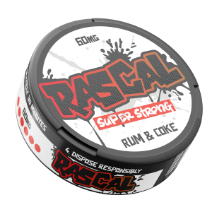Rascal Rum & Coke snus from Nicopods.ie