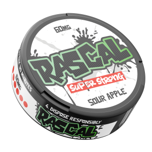 RASCAL Sour Apple snus from Nicopods.ie