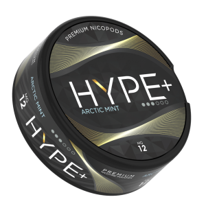 Hype+ Arctic Mint snus from Nicopods.ie snus Ireland