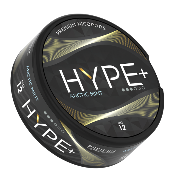 Hype+ Arctic Mint snus from Nicopods.ie snus Ireland
