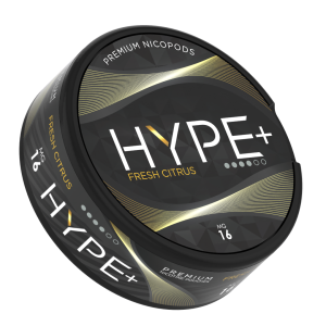 Hype+ Fresh Citrus snus from Nicopods.ie snus Ireland