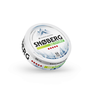 SNØBERG Cool Peppermint Strong snus from Nicopods.ie