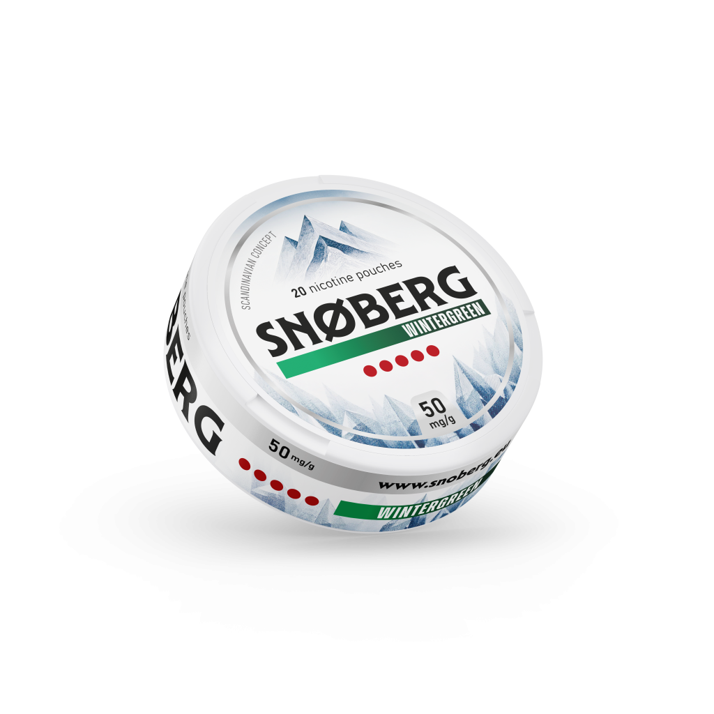 SNØBERG Wintergreen Strong snus Ireland Nicopods.ie