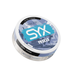 SYX Freeze Extra Strong snus from Nicopods.ie