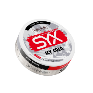 SYX Icy Cola Extra Strong snus from Nicopods.ie