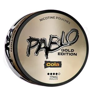 Pablo Gold Edition Cola nicotine pouch from Nicopods.ie