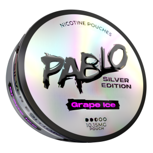 Pablo Silver Edition Grape Ice snus from Nicopods.ie
