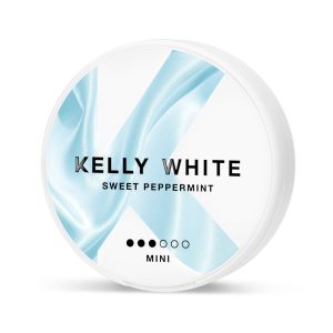 Kelly White Sweet Peppermint snus from Nicopods.ie