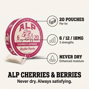 Alp Cherries & Berries (18mg)