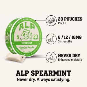 Alp Spearmint (12mg)