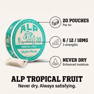 Alp Tropical Fruit (18mg)