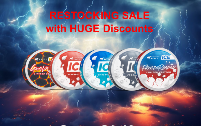 Up to 50%! Restocking Sale on all Icepouch Products